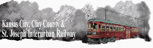 Title and Image of Kansas City, Clay County and St. Joseph Railway Interurban Car 22